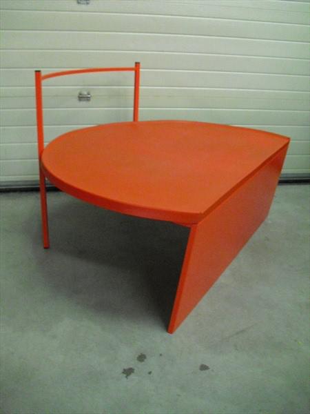 Territorio Red Multipurpose seat Danese Milano Jonathan Olivares