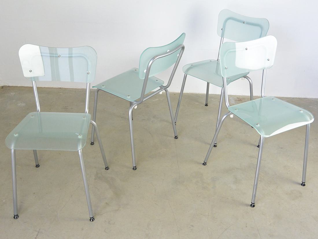 Chip Chair Glass Zeritalia by Tim Power