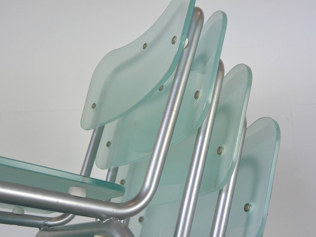 Chip Chair stoel glas Zeritalia Tim Power