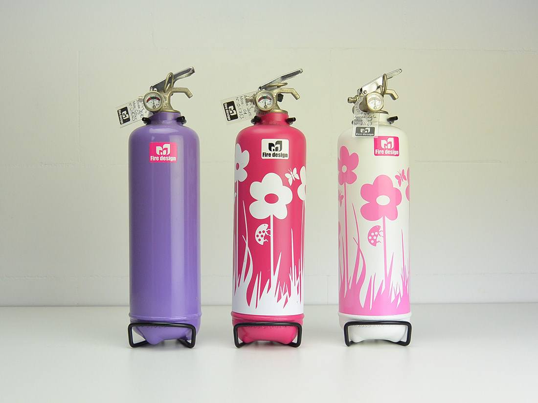 Fire Design powder fire extinguisher