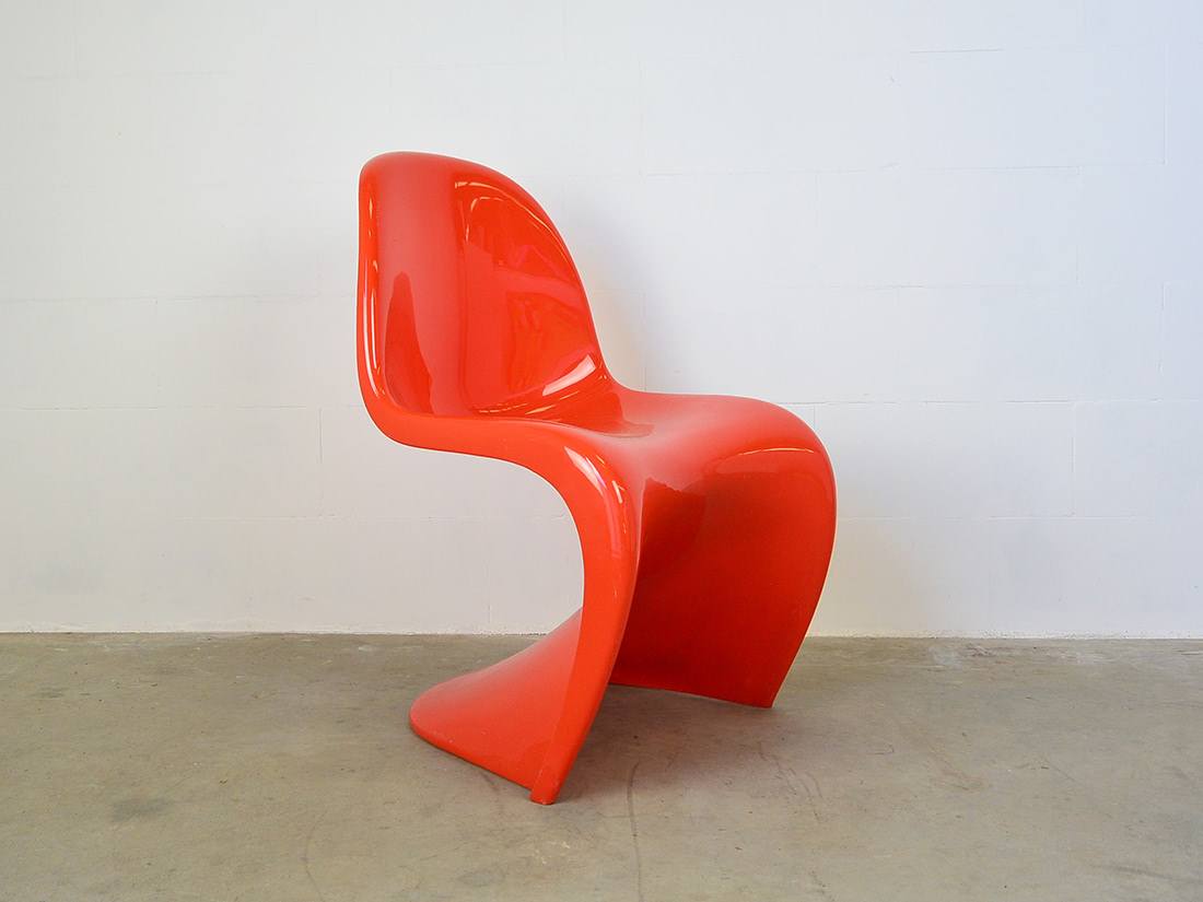 Panton Chair Herman Miller Red