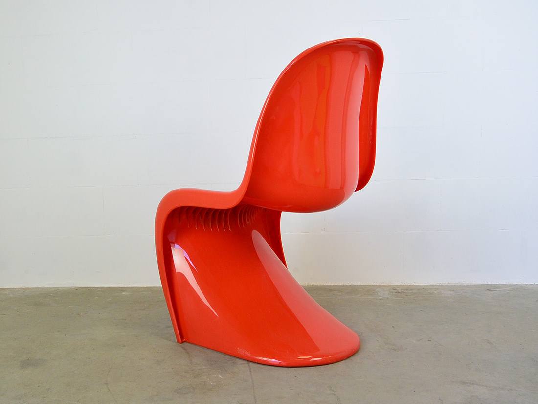 Panton Chair Herman Miller rood