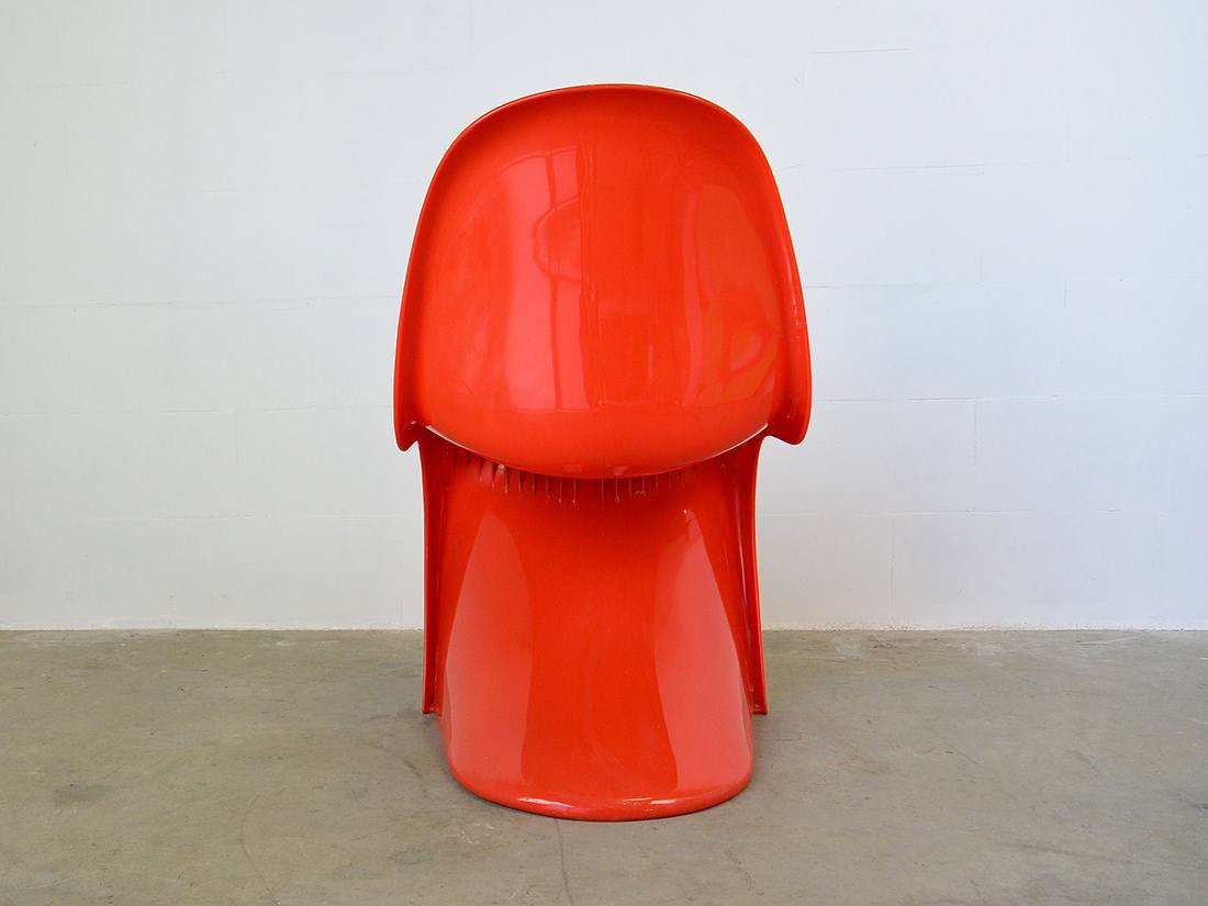 Panton Chair Herman Miller rood