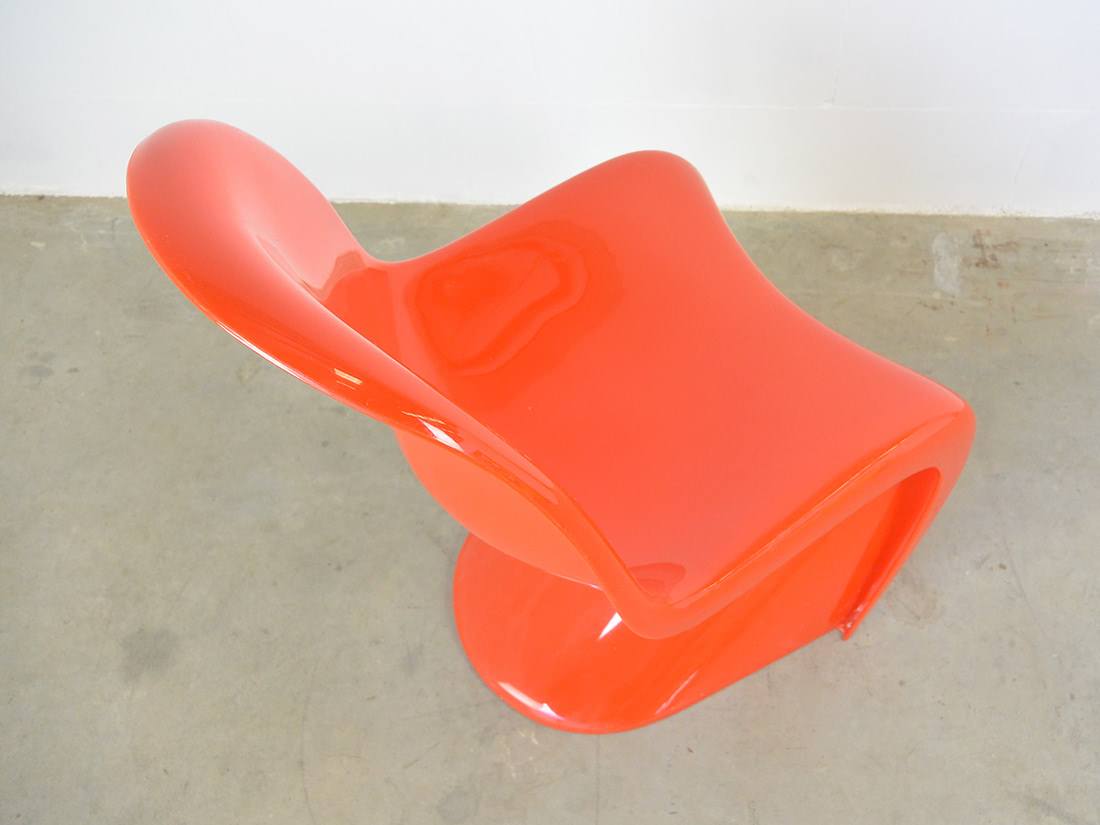 Panton Chair Herman Miller Red