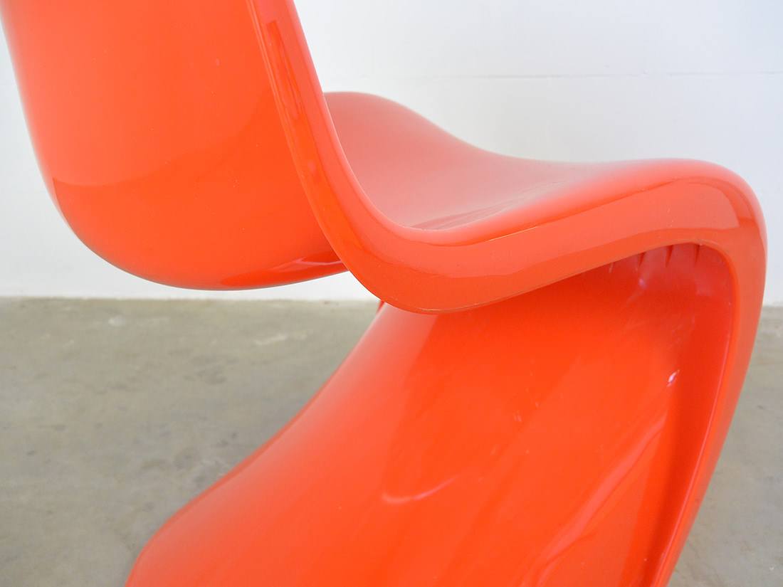 Panton Chair Herman Miller Red