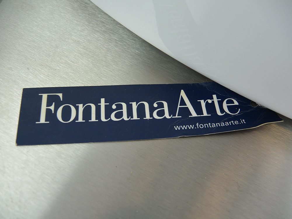 Polaris Floor White Fontana Arte