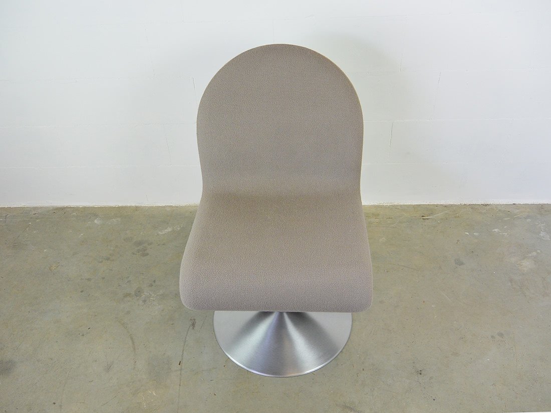 Verpan System 1-2-3 dining chair, design by Verner Panton