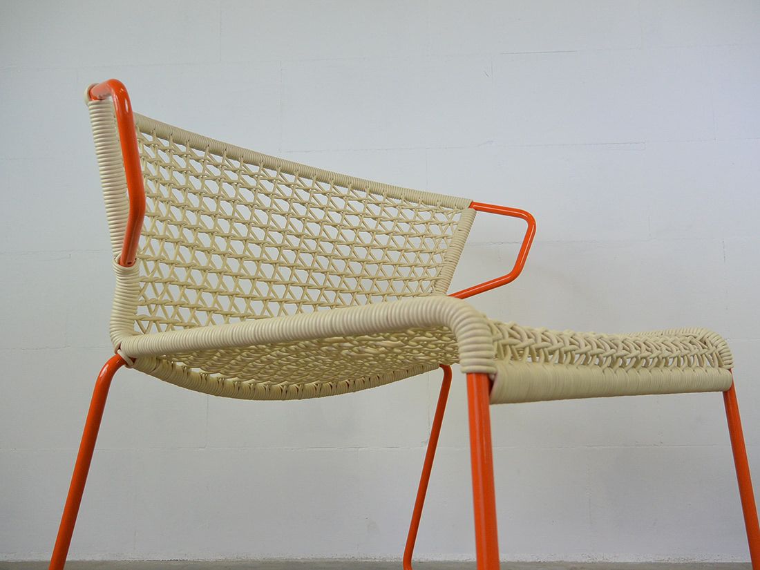 Accademia Vela Lounge chair designed by Hannes Wettstein