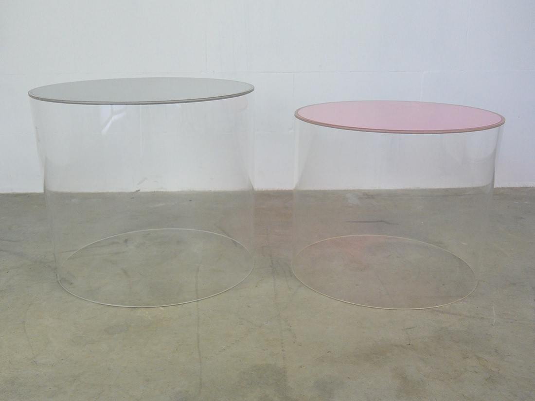 Transparant Round Side Table Endless Summer by Archivio Storico - Pallucco