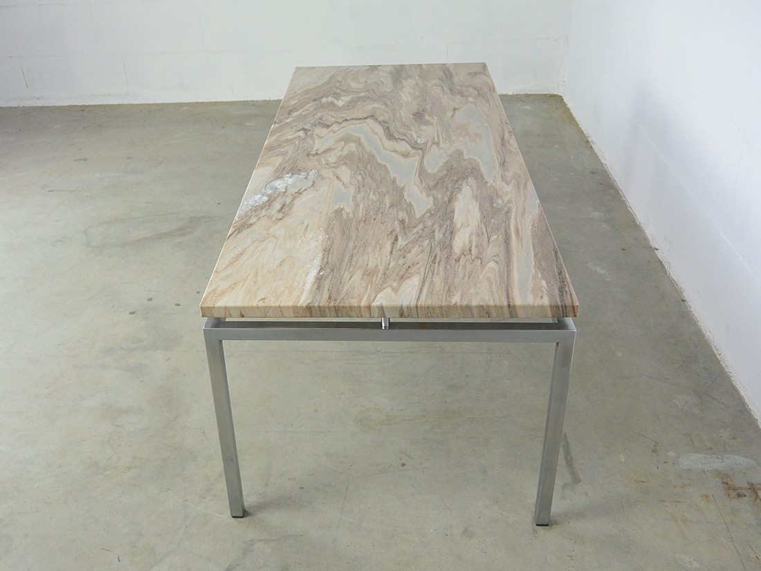 Marble vintage coffee tafel Gerard van den Berg