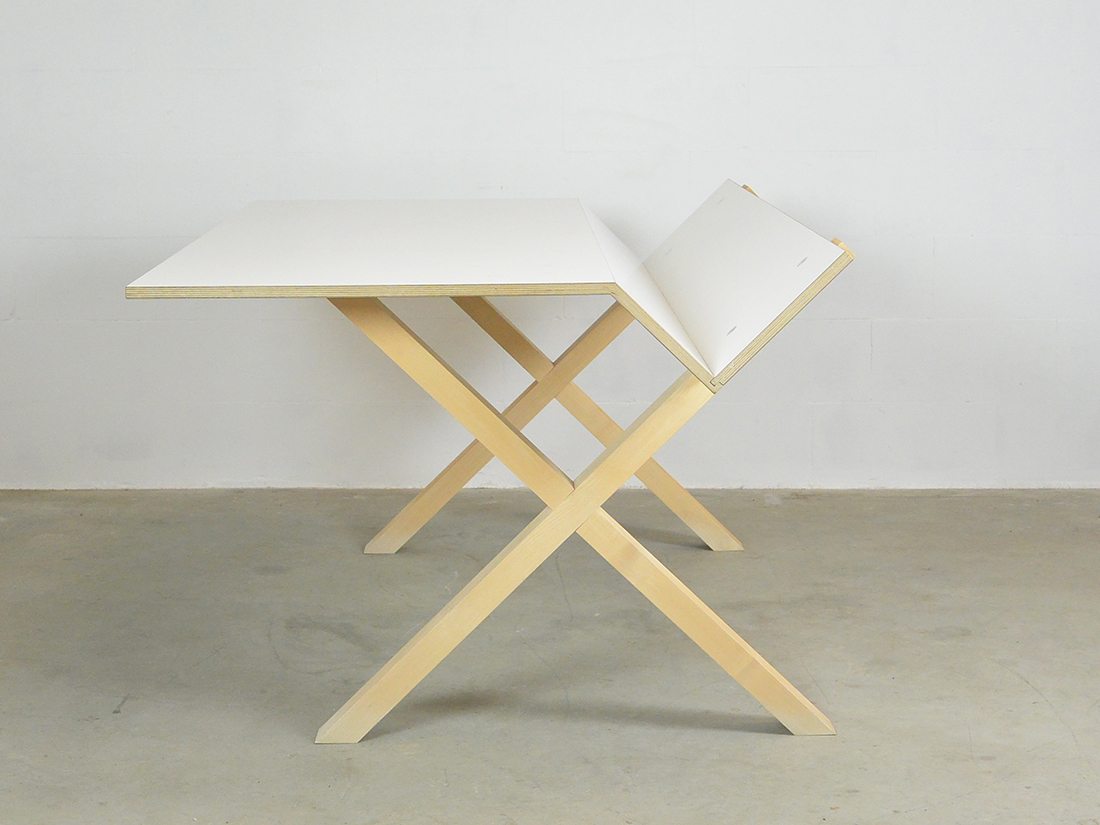 Nils Holger Moormann Kant desk designed by Patrick Frey & Markus Boge