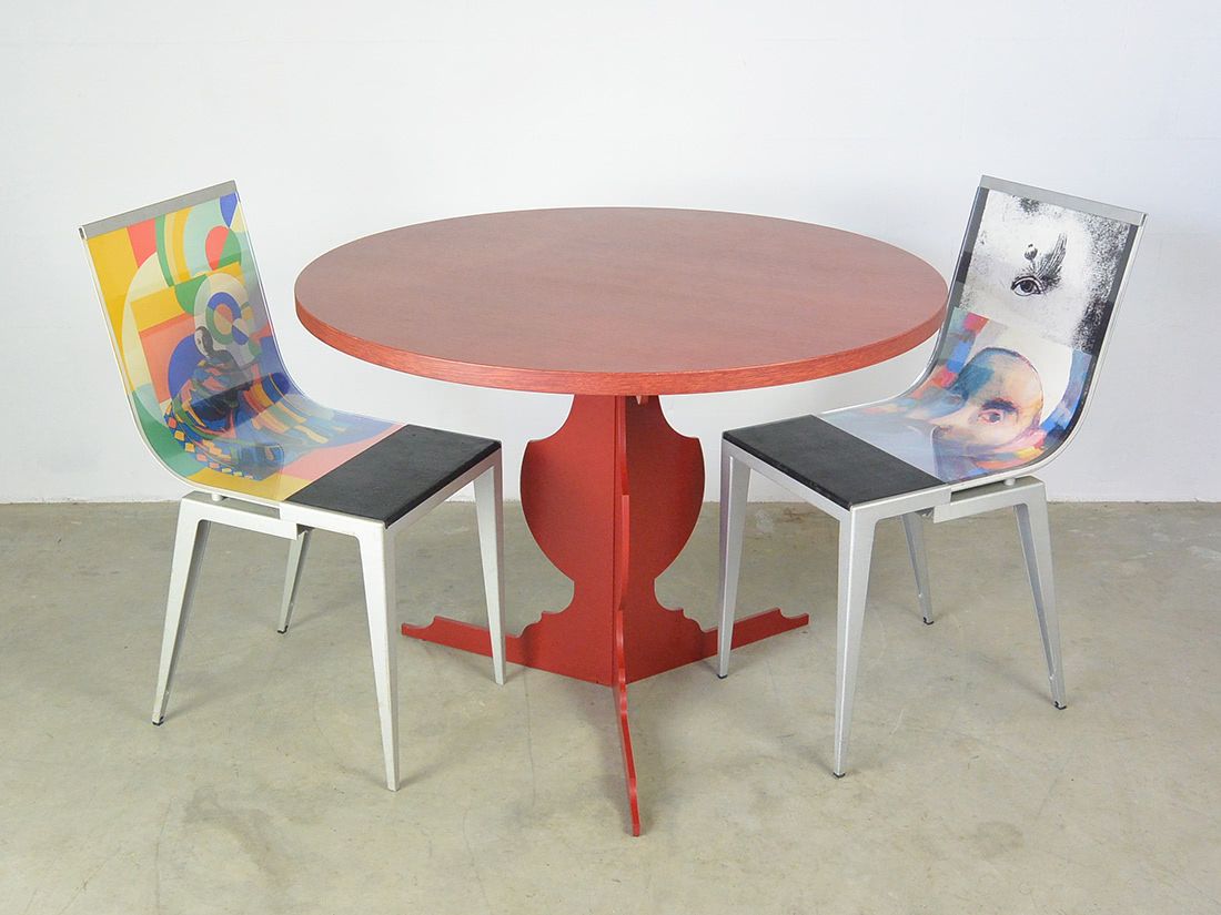 Zanotta Bieder Table by Progetti Italy