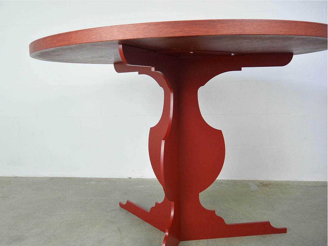 Zanotta Bieder Table by Progetti Italy