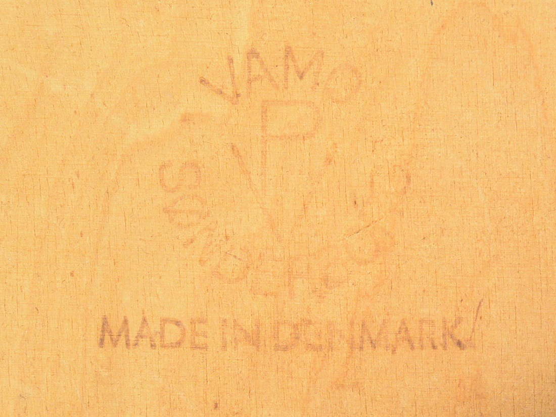 Danish design 60s Juliane chair mark