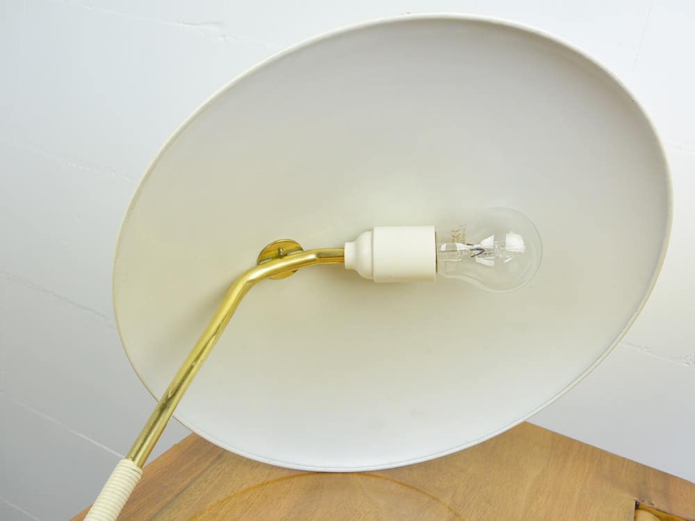 Jaren 50 lamp Oosterijk wit 12