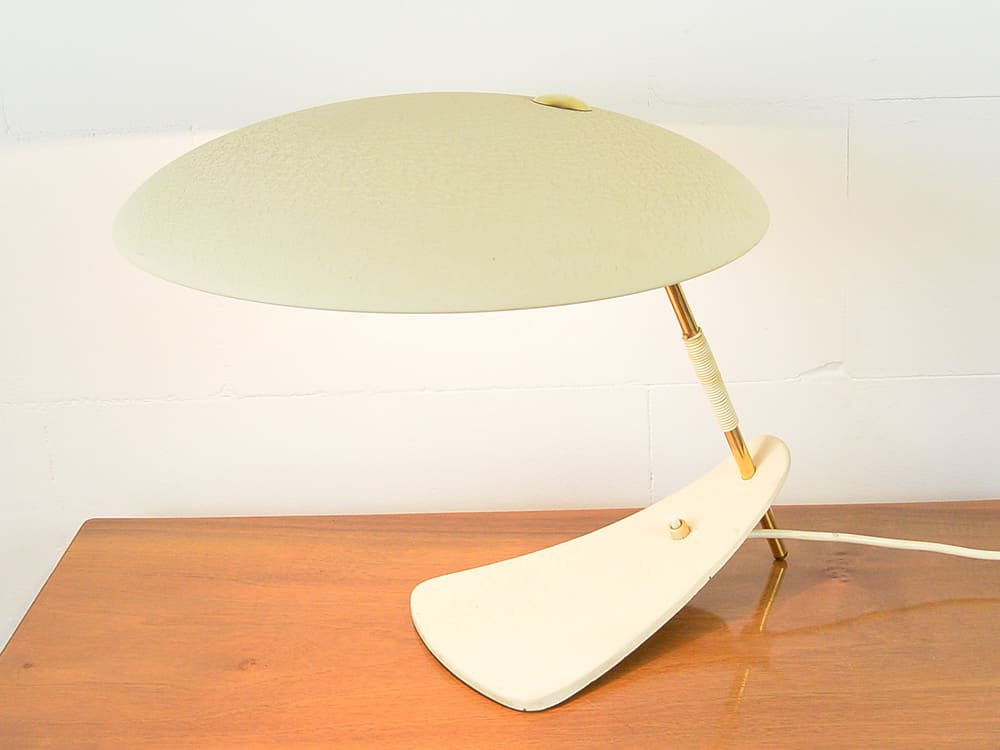 Jaren 50 lamp Oosterijk wit 3