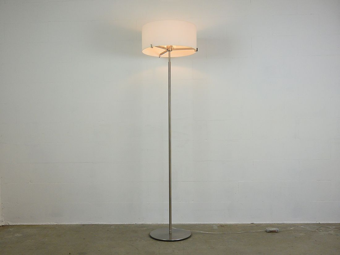 Prandina CPL F7 vloerlamp Chroom Wit 1