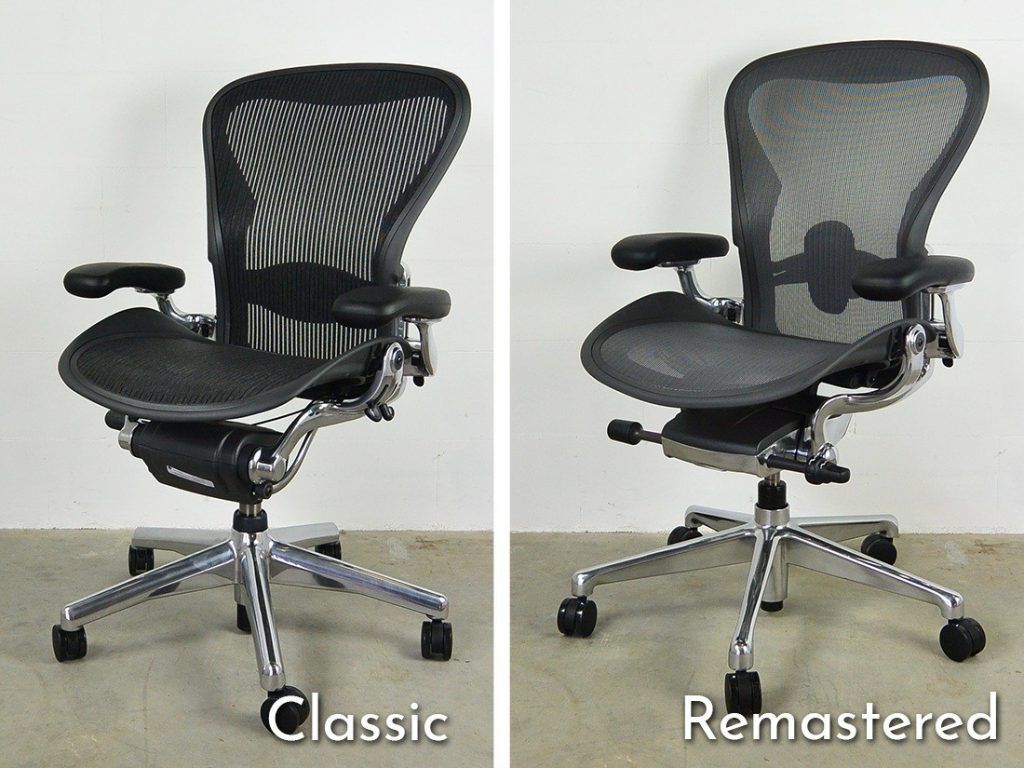 De Classic Aeron, remastered of refurbished. Wat zijn de verschillen?