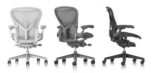 Remastered Aeron Chair Carbon Mineral Graphite