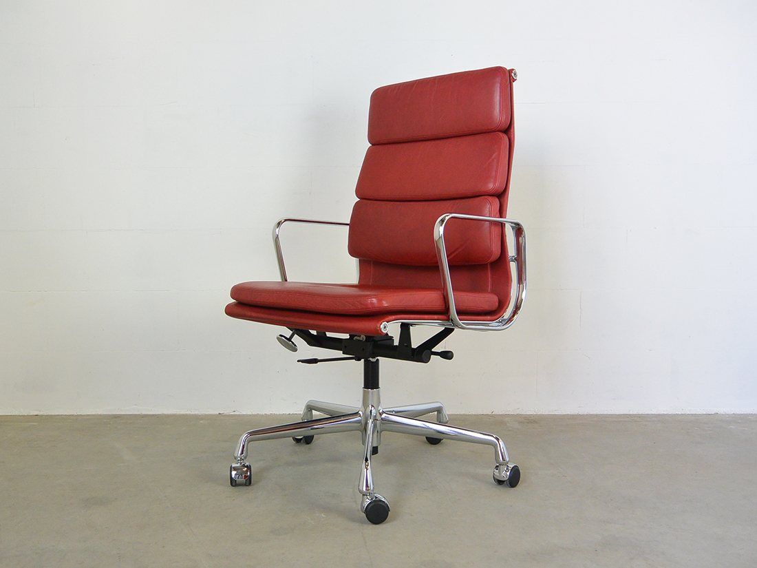 Eames EA 219 Vitra rood 2