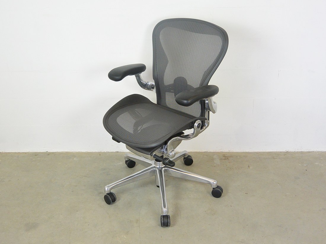 Aeron Bureaustoel Herman Miller Chadwick Stumpf GEBRUIKT 5