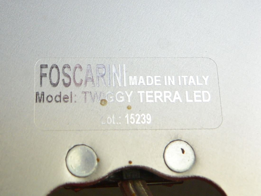 Foscarini Twiggy Terra Led mark