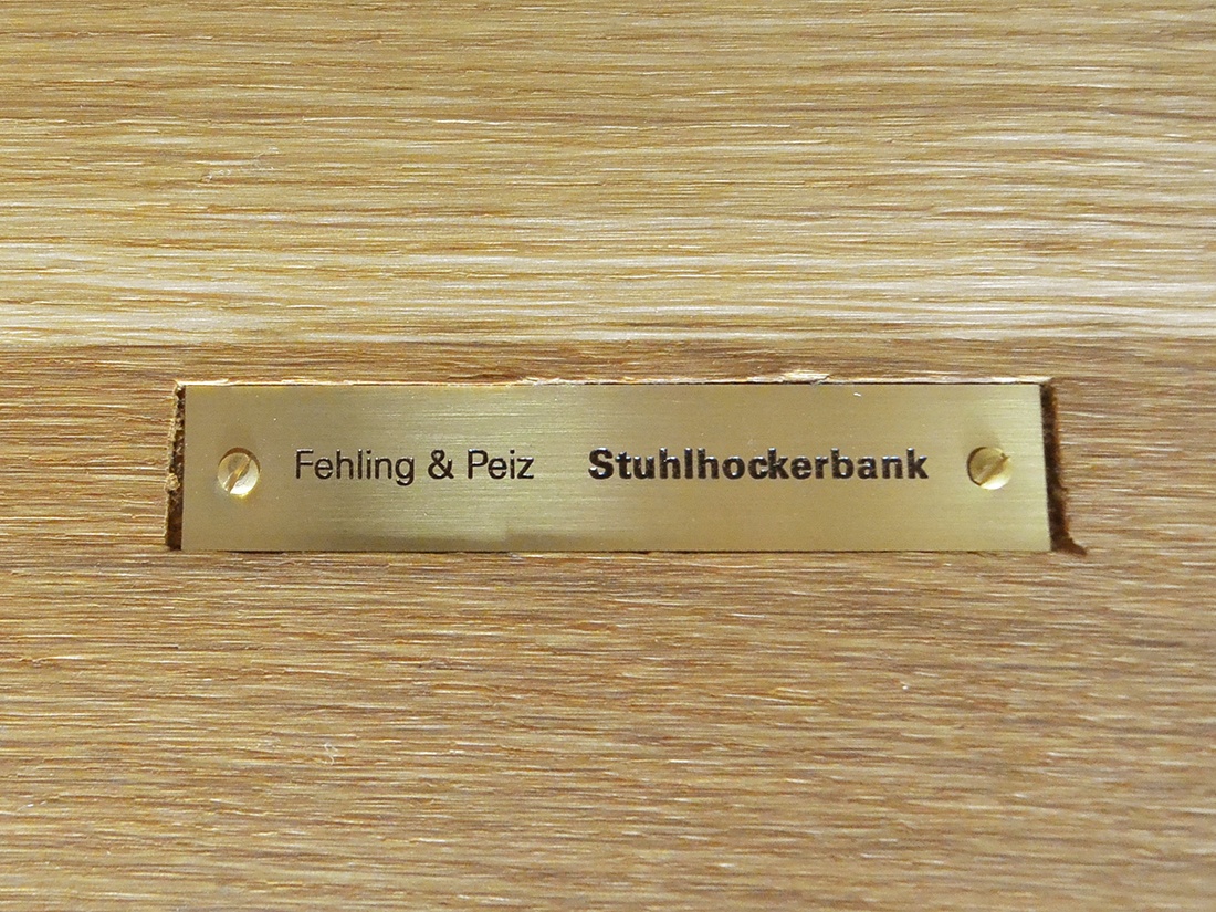 Stuhlhockerbank 7 stoelen- Fehling - Peiz - Kkaarrlls MARK