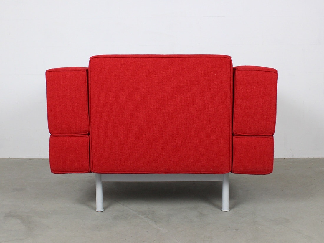 Cassina draaibare fauteuil rood 5