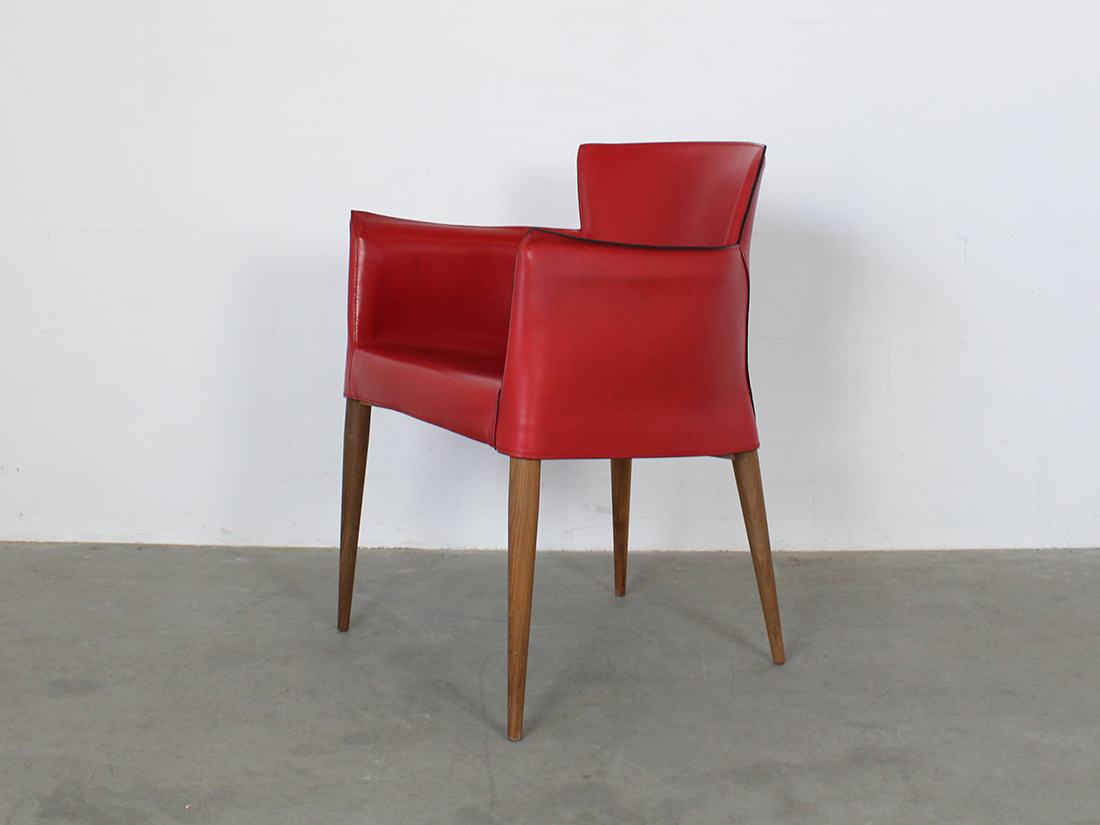 Matteo Grassi Vela Chair Carlo Bartoli red 3