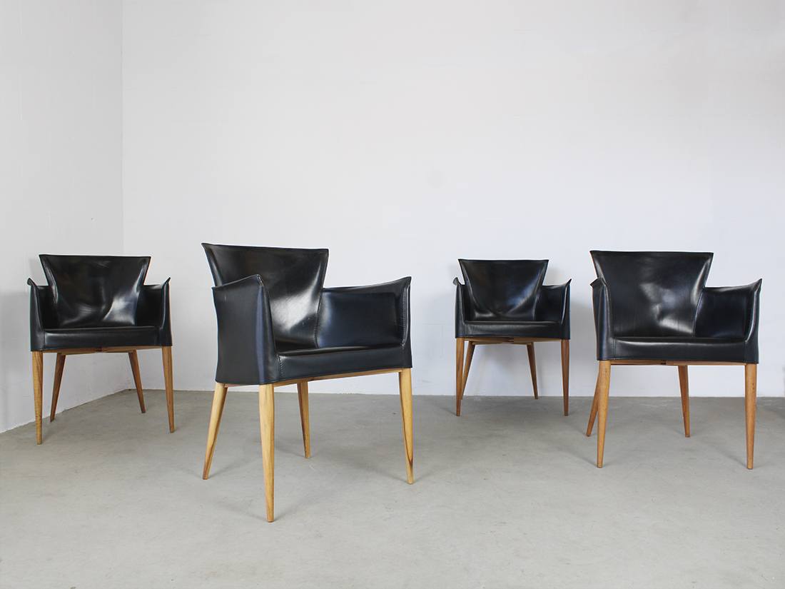 Matteo Grassi Vela Chair Carlo Bartoli zwart 1