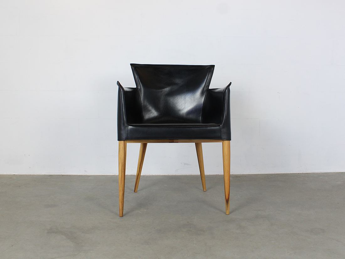 Matteo Grassi Vela Chair Carlo Bartoli zwart 3