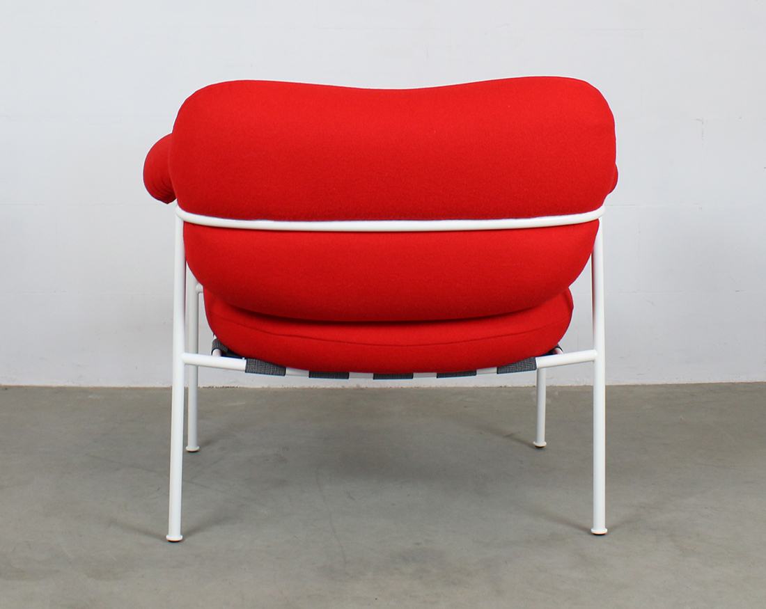 Fogia Bollo Lounge Chair Andreas Engesvik rood wit 5