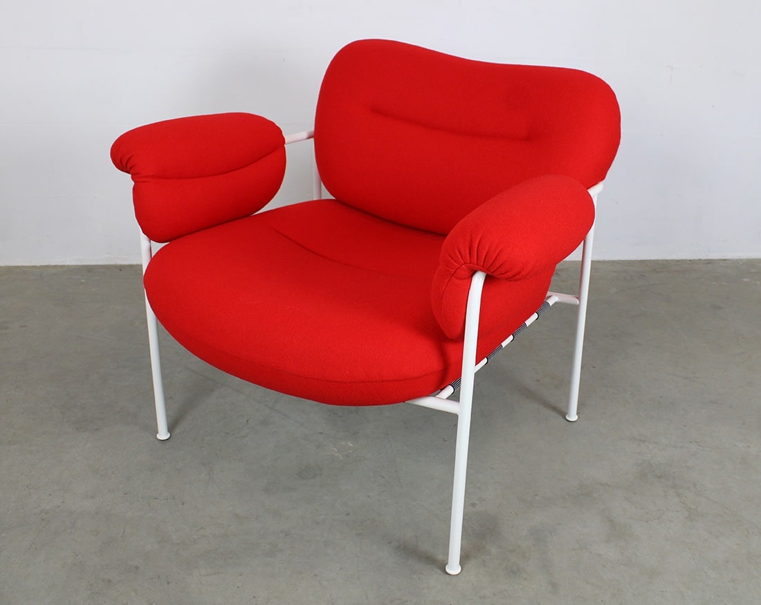 Fogia Bollo Lounge Chair Andreas Engesvik rood wit 6