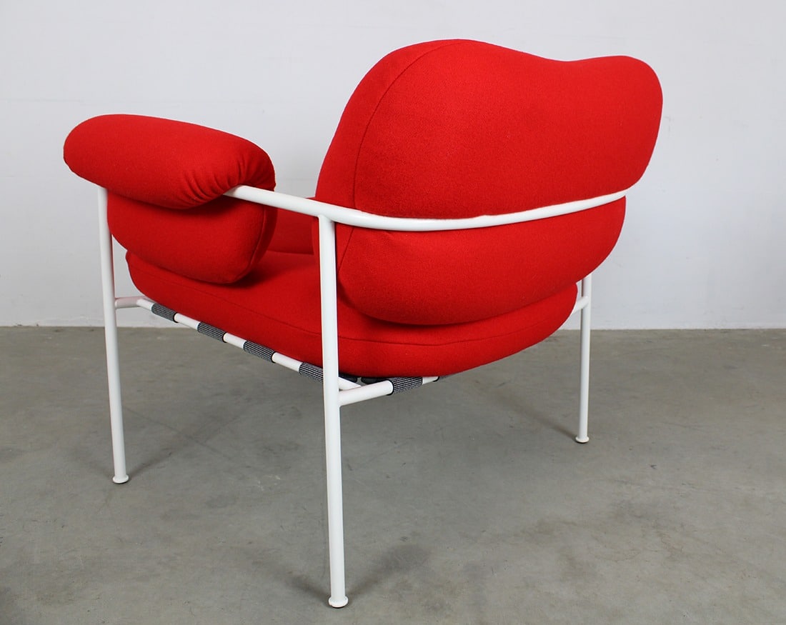 Fogia Bollo Lounge Chair Andreas Engesvik rood wit 7