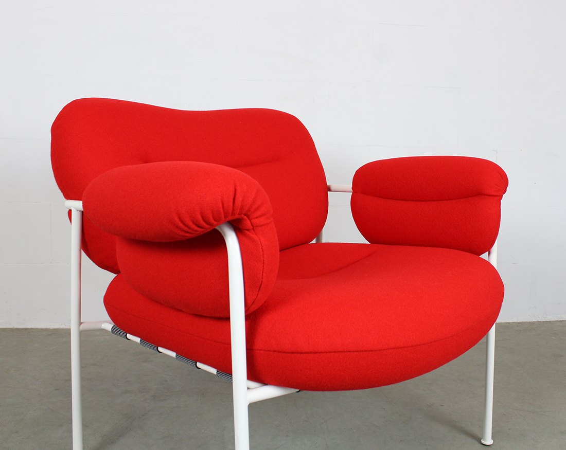 Fogia Bollo Lounge Chair Andreas Engesvik rood wit 8