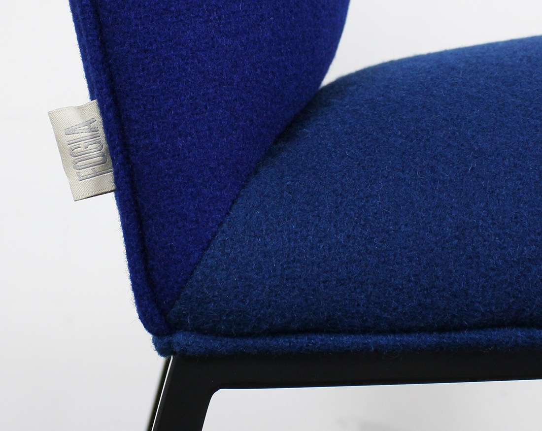 Fogia Tondo armchair Stefan Borselius blauw 8