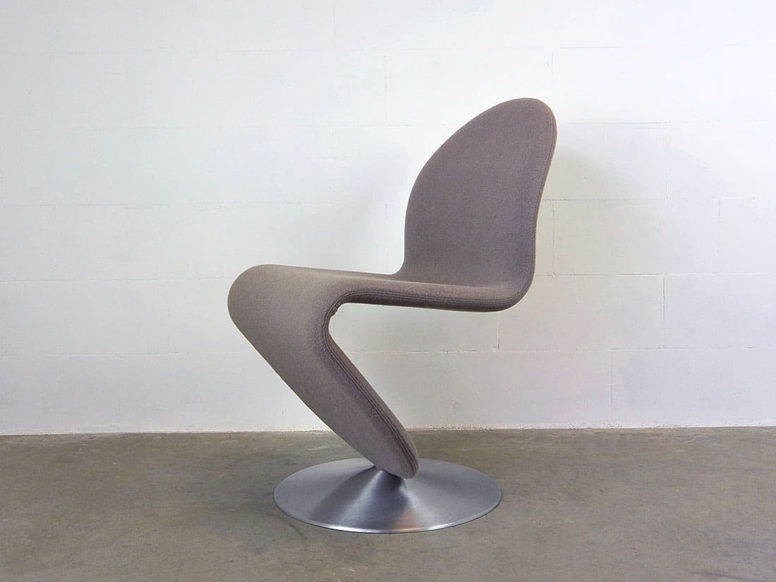 Stoel Verner Panton grijs Ideo Design