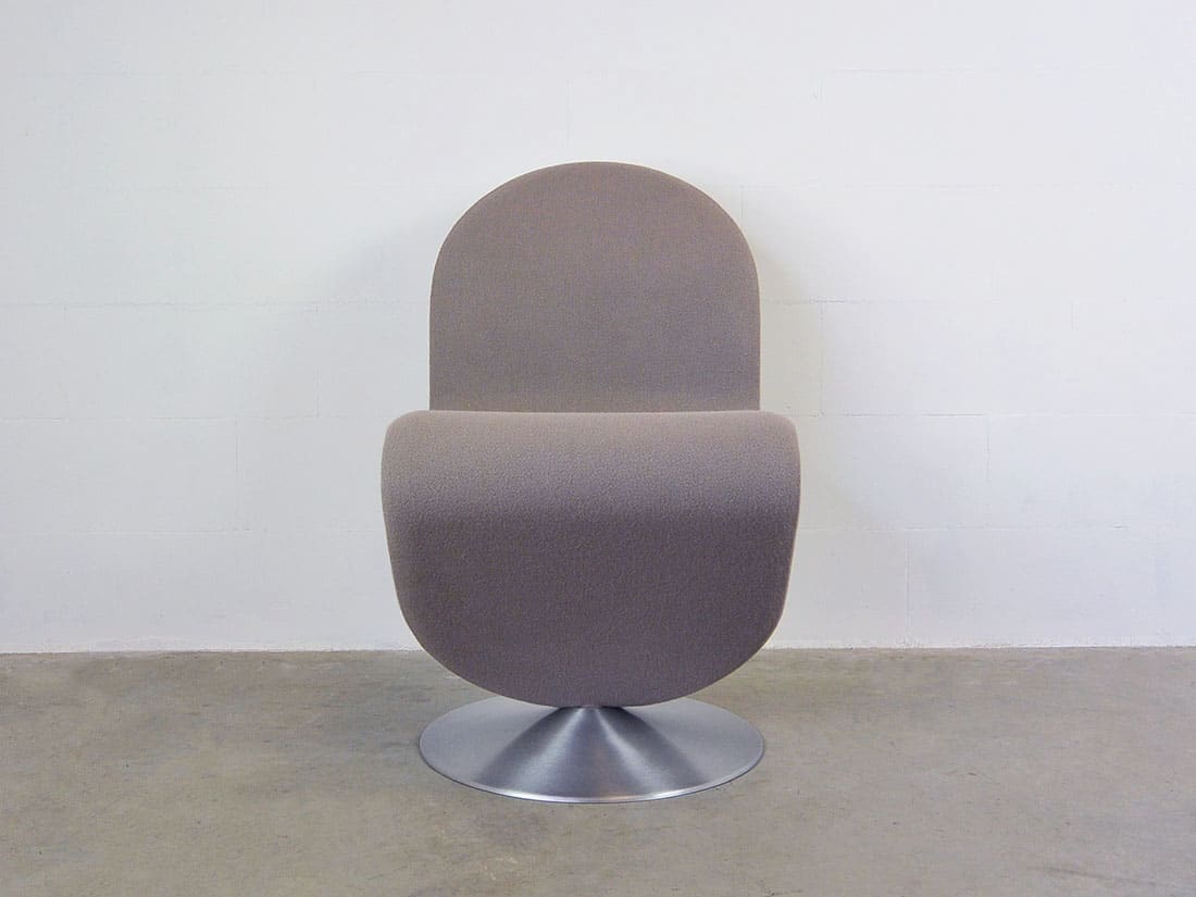 Stoel Verner Panton grijs Ideo Design