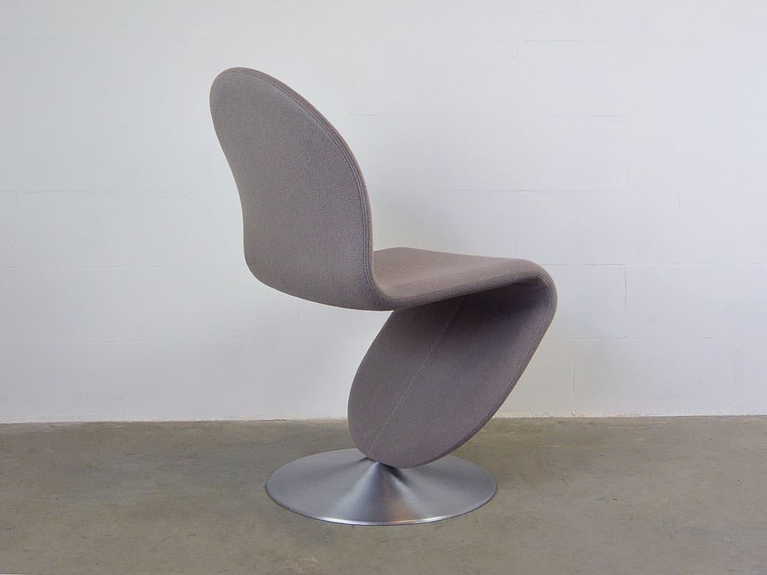 Stoel Verner Panton grijs Ideo Design