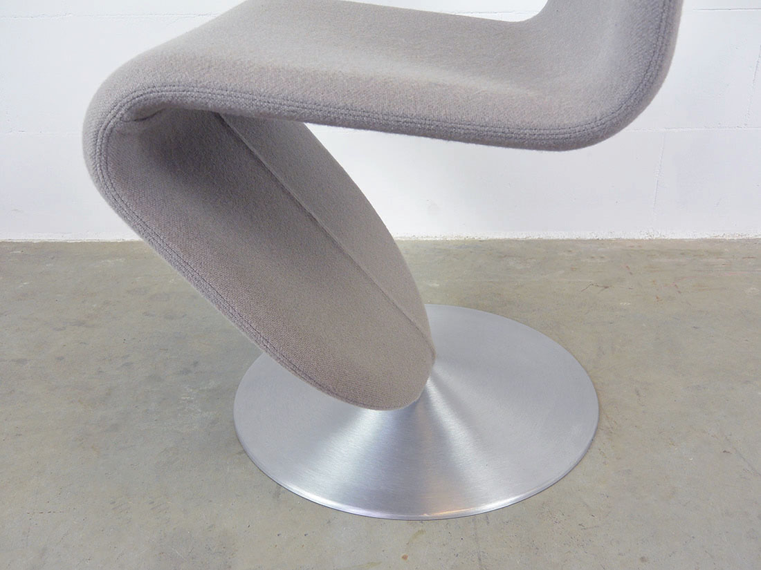 Stoel Verner Panton grijs Ideo Design