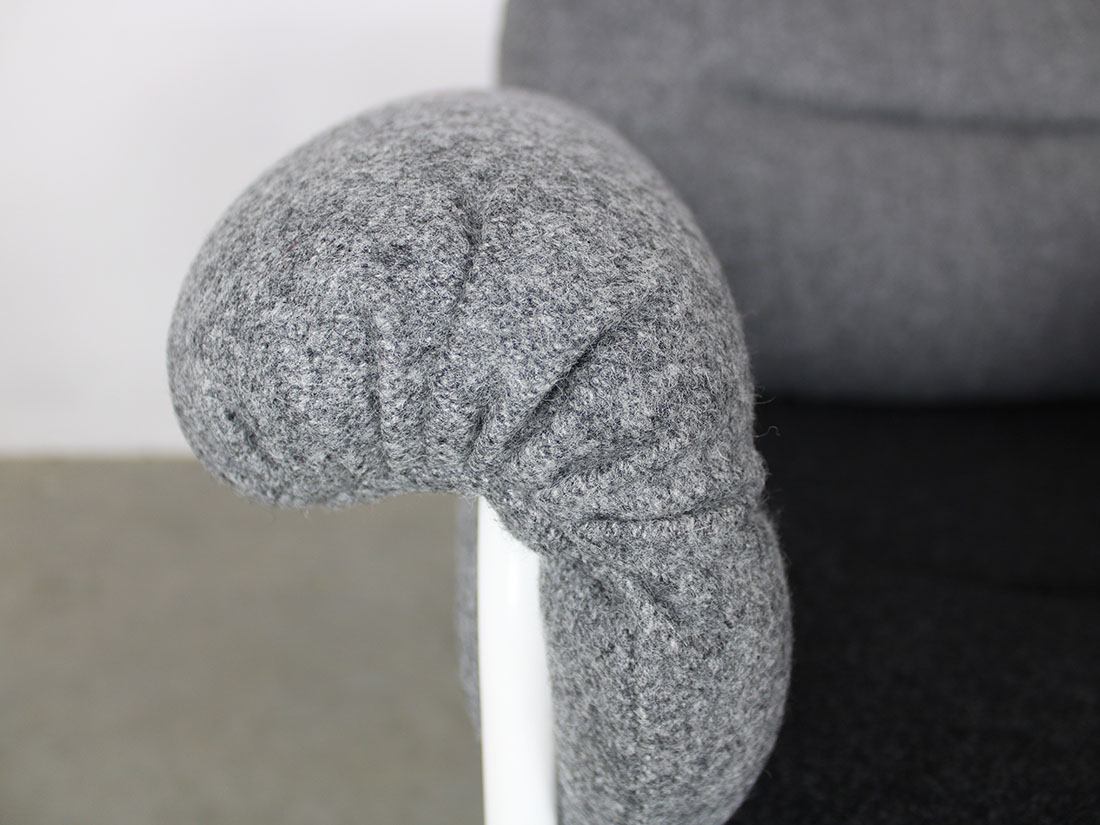 Fogia Bollo Lounge Chair Andreas Engesvik grijs wit 8