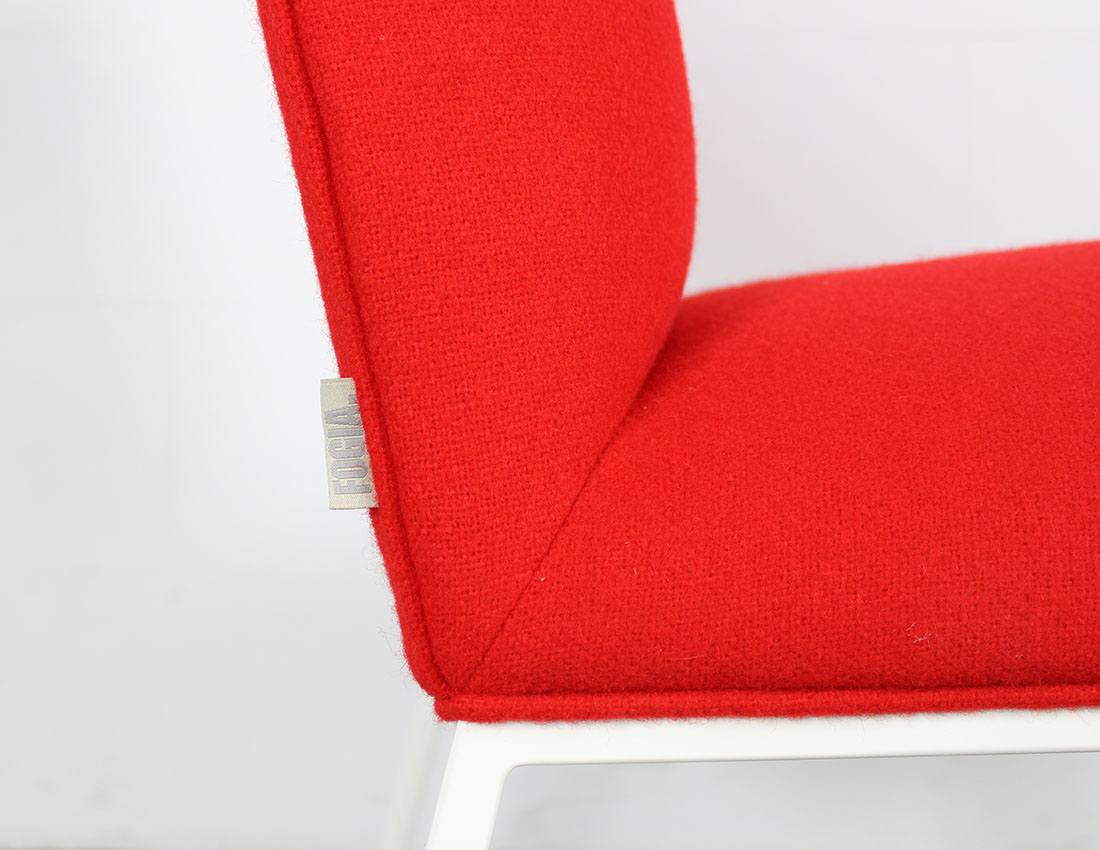 Fogia Tondo armchair Stefan Borselius rood 8