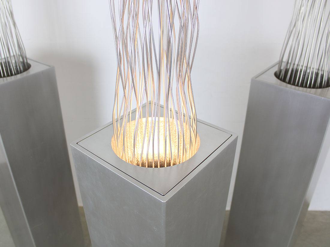 GI Design aluminium staande lamp 5