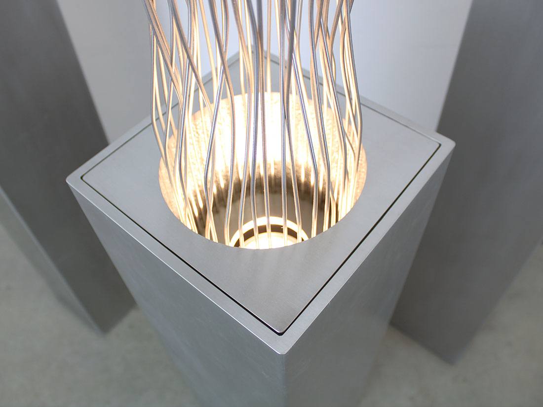 GI Design aluminium staande lamp 6