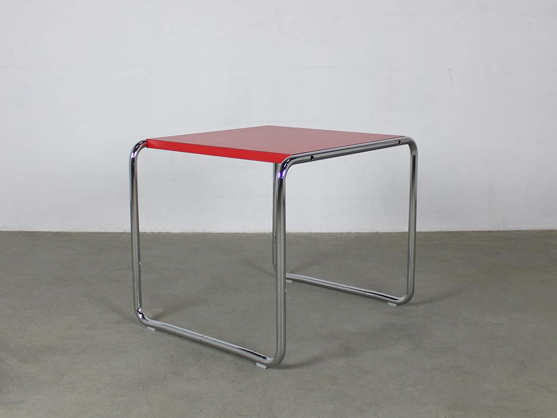 Knoll Laccio Side Table Marcel Breuer red 3