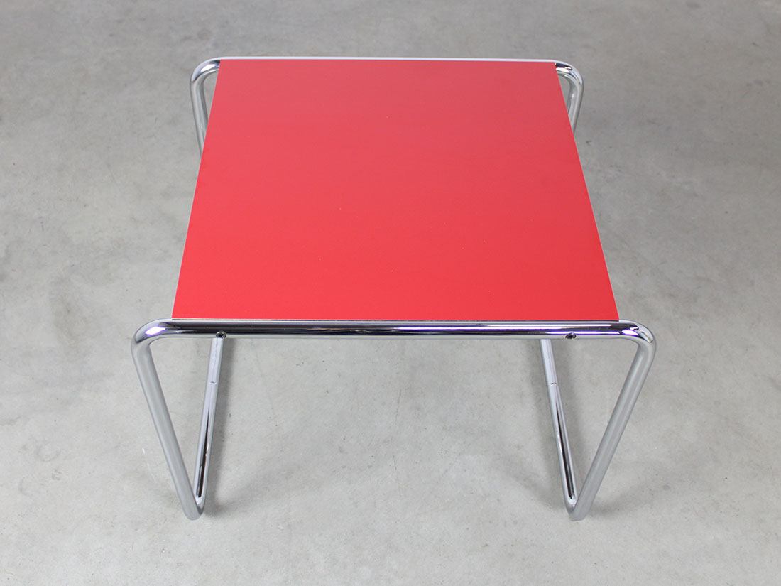 Knoll Laccio Side Table Marcel Breuer red 6