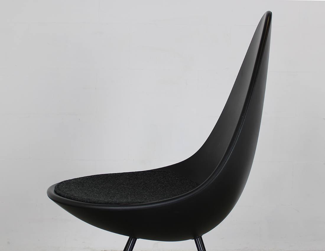Fritz Hansen drop chair Arne Jacobsen 6