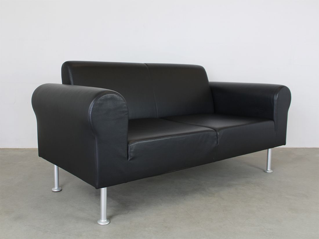 Vitra chesterfield sofa Jasper Morrison zwart 2