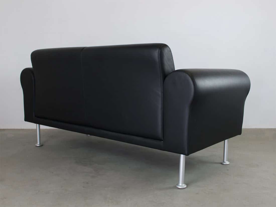 Vitra chesterfield sofa Jasper Morrison zwart 5