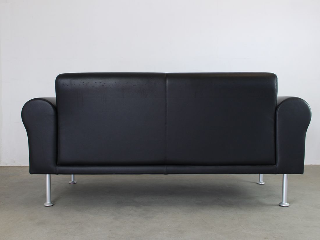 Vitra chesterfield sofa Jasper Morrison zwart 6